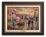 Kinkade Disney Canvas Classics: Mary Poppins Returns (Classic Aged Bronze Frame)