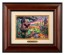 Kinkade Disney Brushworks:&nbsp;Maleficent (Classic Burl Frame)