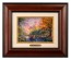 Kinkade Disney Brushworks:&nbsp;Pocahontas (Classic Burl Frame)