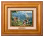 Kinkade Disney Brushworks:&nbsp;Mickey and Minnie in the Alps (Classic Antique Gold Frame)