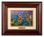 Kinkade Disney Brushworks:&nbsp;Tangled Up in Love (Classic Burl Frame)