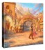 Kinkade Disney Minis: Rapunzel Dancing In The Courtyard