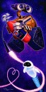 Wall&bull;E and Eve by Tim Rogerson
