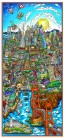 Shakin' & Bakin' in San Francisco by Charles Fazzino (Artist Proof)