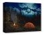 Treasures on Canvas: Camping Under the Moon by Walfrido Garcia
