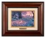 Kinkade Disney Brushworks: 101 Dalmatians on the Run (Classic Burl Frame)