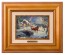 Kinkade Disney Brushworks: Mickey and Minnie Evening Sleigh Ride (Classic Antique Gold Frame)