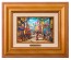 Kinkade Disney Brushworks: Mickey and Minnie in Mexico (Classic Antique Gold Frame)