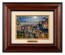 Kinkade Disney Brushworks: The Aristocats - Love Under the Moon (Classic Burl Frame)