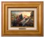 Kinkade Brushworks: Hogwarts Express (Classic Antique Gold Frame)
