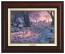 Kinkade Disney Canvas Classics: 101 Dalmatians on the Run (Classic Burl Frame)