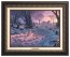 Kinkade Disney Canvas Classics: 101 Dalmatians on the Run (Classic Aged Bronze Frame)