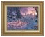 Kinkade Disney Canvas Classics: 101 Dalmatians on the Run (Classic Antique Gold Frame)