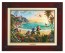 Kinkade Disney Canvas Classics: Lilo & Stitch (Classic Brandy Frame)