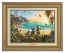 Kinkade Disney Canvas Classics: Lilo & Stitch (Classic Antique Gold Frame)