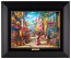Kinkade Disney Canvas Classics: Mickey and Minnie in Mexico (Classic Black Frame)