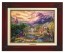 Kinkade Disney Canvas Classics: The Evil Queen (Classic Brandy Frame)