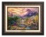 Kinkade Disney Canvas Classics: The Evil Queen (Classic Aged Bronze Frame)