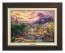 Kinkade Disney Canvas Classics: The Evil Queen (Classic Espresso Frame)
