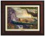 Kinkade Disney Canvas Classics: Lion King Return To Pride Rock (Classic Burl Frame)