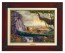 Kinkade Disney Canvas Classics: Lion King Return To Pride Rock (Classic Brandy Frame)