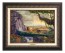 Kinkade Disney Canvas Classics: Lion King Return To Pride Rock (Classic Aged Bronze Frame)
