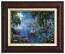 Kinkade Disney Canvas Classics: The Little Mermaid II (Classic Burl Frame)