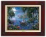 Kinkade Disney Canvas Classics: The Little Mermaid II (Classic Brandy Frame)