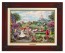 Kinkade Disney Brushworks: Cinderella Happily Ever After (Classic Brandy Frame)