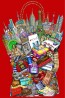 Hey Girlfriend, Let's Go Shopping by Charles Fazzino (Red)