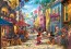 Disney Mickey and Minnie in Mexico by Thomas Kinkade Studios