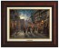 Kinkade Canvas Classics: Harry Potter Diagon Alley (Classic Burl Frame)