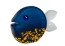 Borowski Sparx Tall, Fish, Blue (24-16-32)