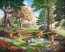 Disney Winnie the Pooh I by Thomas Kinkade Studios