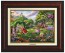 Kinkade Disney Canvas Classics: Queen of Hearts (Classic Burl Frame)