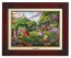 Kinkade Disney Canvas Classics: Queen of Hearts (Classic Brandy Frame)