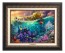Kinkade Disney Canvas Classics: Ursula (Classic Aged Bronze Frame)
