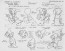 Disney Publication Model Sheet: Dopey signed Ollie Johnston and Frank Thomas