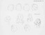 Disney Publication Model Sheet: Snow White / heads (3)