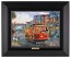 Kinkade Disney Canvas Classics: Mickey and Minnie in San Francisco (Classic Black Frame)