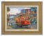 Kinkade Disney Canvas Classics: Mickey and Minnie in San Francisco (Classic Antique Gold Frame)