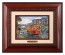 Kinkade Disney Brushworks: Mickey and Minnie in San Francisco (Classic Brandy Frame)