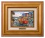 Kinkade Disney Brushworks: Mickey and Minnie in San Francisco (Classic Antique Gold Frame)