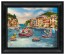 Thomas Kinkade Brushstroke Vignette: Mickey and Minnie in Italy