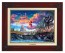 Kinkade Disney Canvas Classics: Hercules (Classic Brandy Frame)
