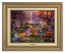 Kinkade Disney Canvas Classics: Robin Hood (Classic Antique Gold Frame)
