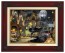 Kinkade Canvas Classics: Batman Gotham City (Classic Brandy Frame)
