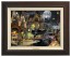 Kinkade Canvas Classics: Batman Gotham City (Classic Espresso Frame)