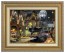 Kinkade Canvas Classics: Batman Gotham City (Classic Antique Gold Frame)