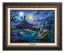 Kinkade Disney Canvas Classics: The Rescuers (Classic Aged Bronze Frame)